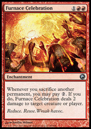 Furnace Celebration (Scars of Mirrodin) Near Mint Foil