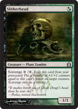 Slitherhead (Return to Ravnica) Near Mint Foil