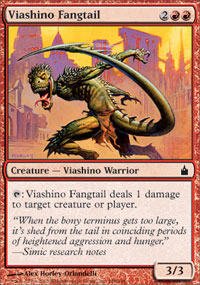 Viashino Fangtail (Ravnica) Near Mint Foil