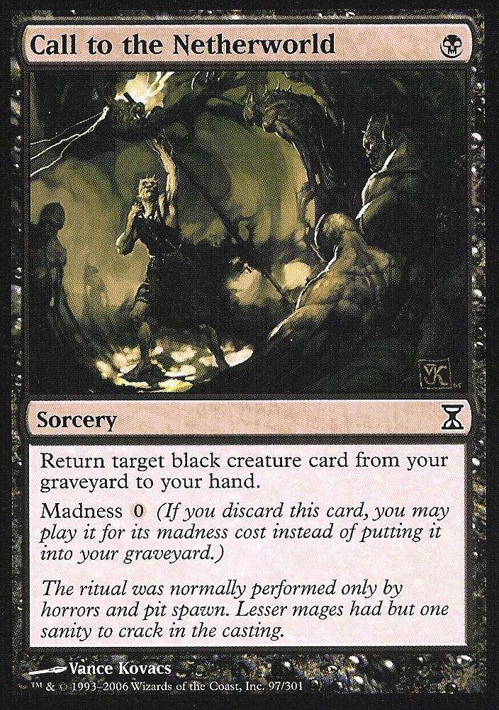 Call to the Netherworld (Time Spiral) Near Mint