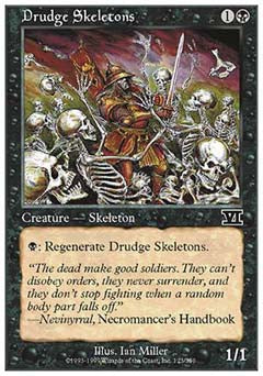 Drudge Skeletons (Classic 6th Edition) Light Play