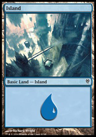 Island (41) (Duel Decks: Jace vs Vraska) Near Mint