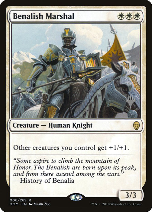 Benalish Marshal (Promo Pack) Near Mint