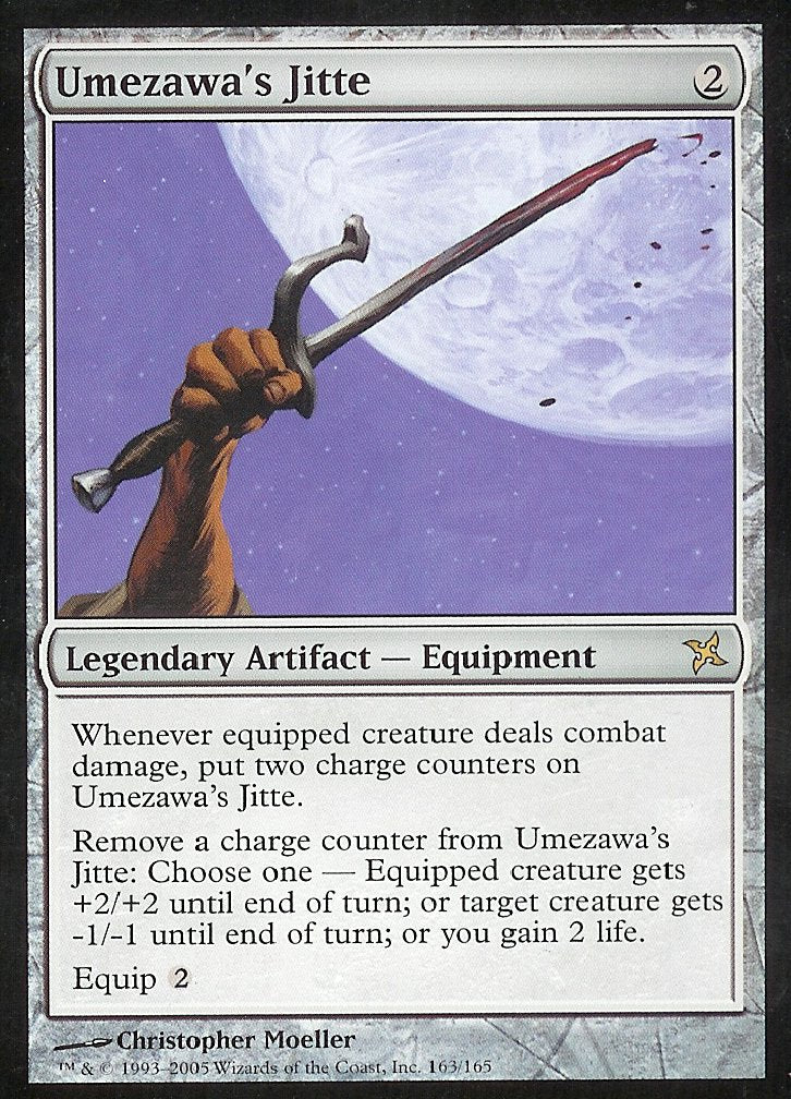 Umezawa's Jitte (Betrayers of Kamigawa) Near Mint Foil