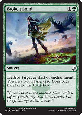 Broken Bond (Dominaria) Near Mint Foil