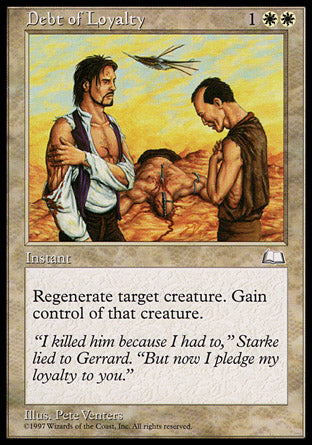 Debt of Loyalty (Weatherlight) Light Play