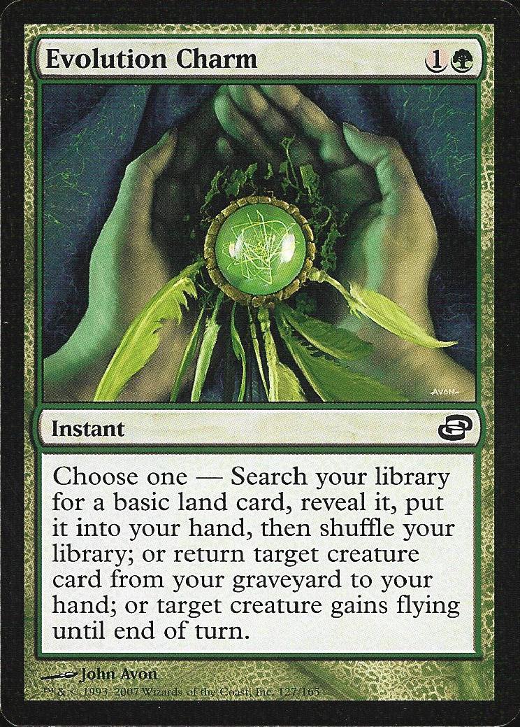 Evolution Charm (Planar Chaos) Near Mint Foil