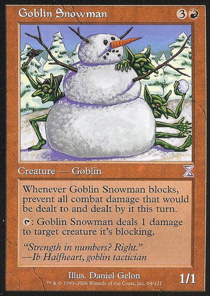 Goblin Snowman (Time Spiral Time Shifted) Light Play