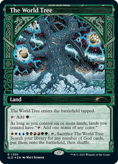 The World Tree (Halo Foil) (Secret Lair) Near Mint