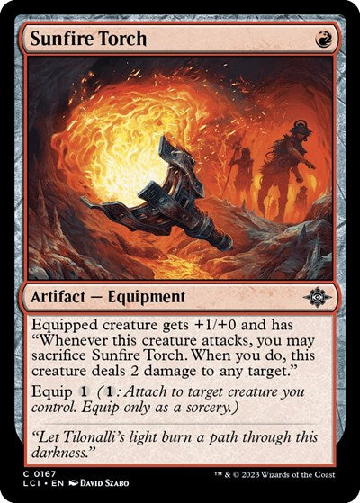 Sunfire Torch (The Lost Caverns of Ixalan) Near Mint