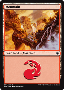 Mountain (274) (Ixalan) Near Mint