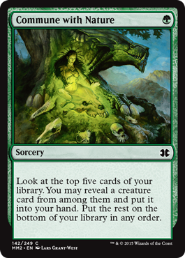 Commune with Nature (Modern Masters 2015) Near Mint