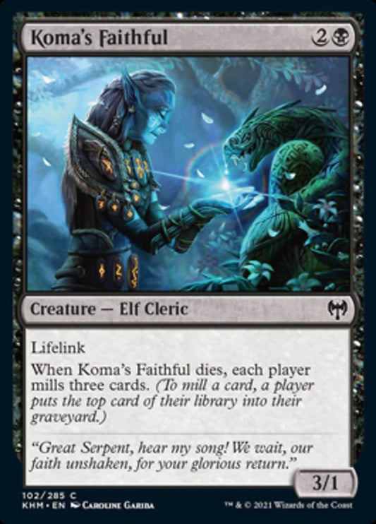 Koma's Faithful (Kaldheim) Near Mint
