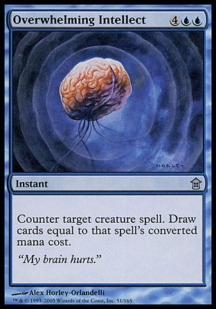 Overwhelming Intellect (Saviors of Kamigawa) Near Mint