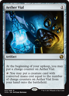 Aether Vial (Iconic Masters) Near Mint Foil