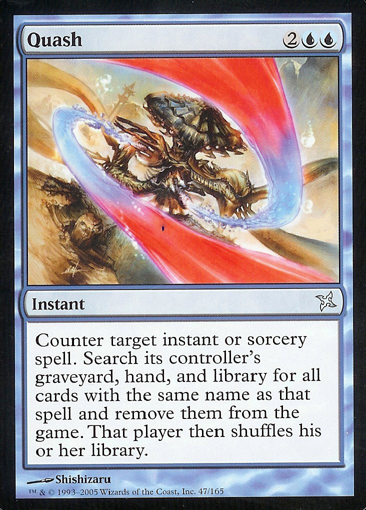 Quash (Betrayers of Kamigawa) Light Play