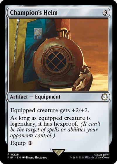 Champion's Helm (Universes Beyond: Fallout) Near Mint