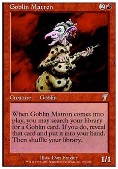 Goblin Matron (7th Edition) Near Mint Japanese