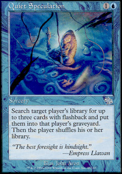 Quiet Speculation (Judgment) Near Mint