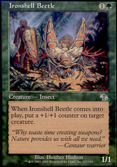 Ironshell Beetle (Judgment) Near Mint Foil