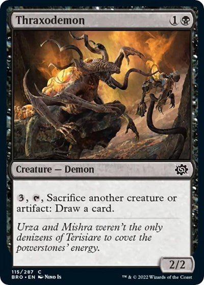 Thraxodemon (The Brothers' War) Near Mint