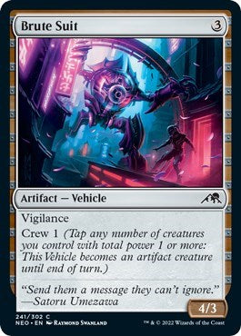 Brute Suit (Kamigawa: Neon Dynasty) Near Mint