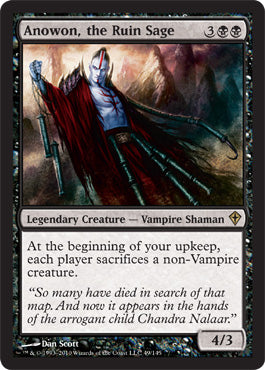Anowon, the Ruin Sage (Worldwake) Near Mint Italian