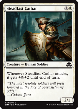 Steadfast Cathar (Eldritch Moon) Near Mint