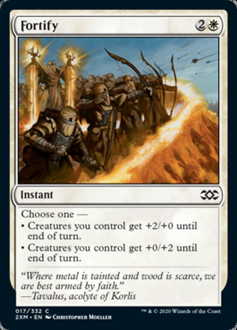 Fortify (Double Masters) Near Mint Foil
