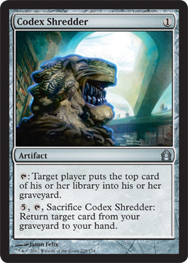 Codex Shredder (Return to Ravnica) Near Mint Foil