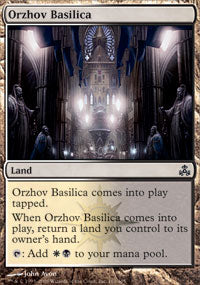 Orzhov Basilica (Guildpact) Near Mint Foil Russian
