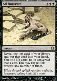 Ad Nauseam (Shards of Alara) Near Mint Foil