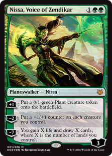 Nissa's Chosen (Duel Decks: Nissa vs Ob Nixilis) Near Mint