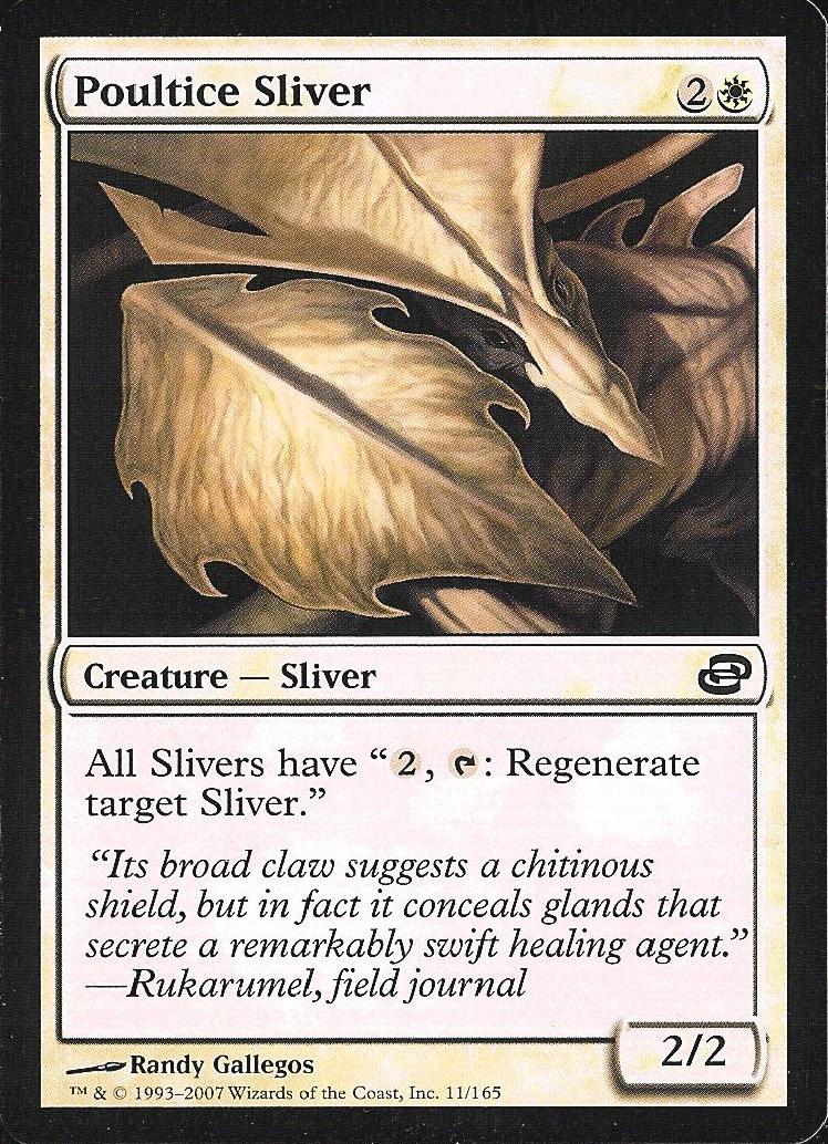 Poultice Sliver (Planar Chaos) Near Mint