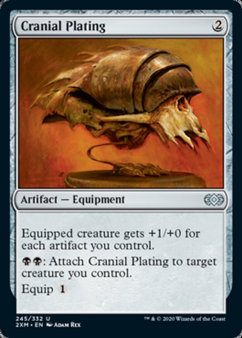 Cranial Plating (Double Masters) Near Mint