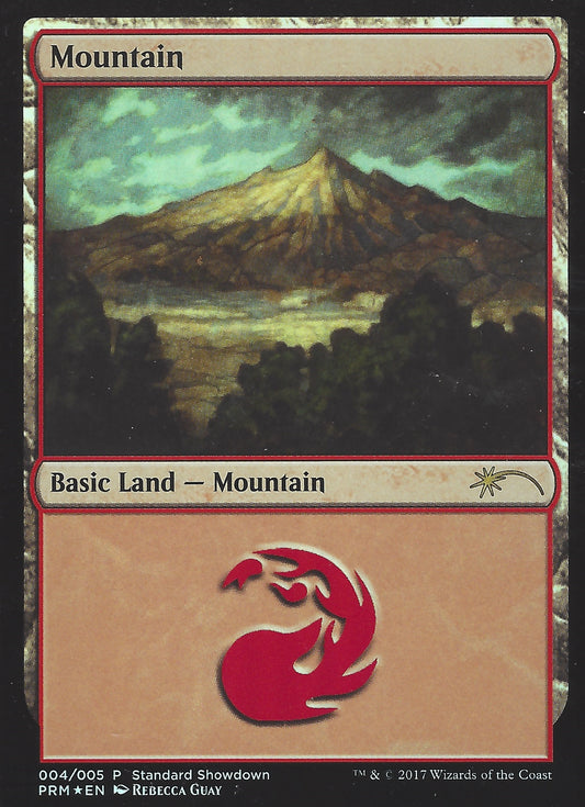 Mountain (Guay Standard Showdown) (Promotional Cards) Near Mint Foil