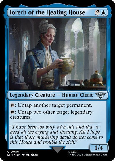 Ioreth of the Healing House (Universes Beyond: The Lord of the Rings: Tales of Middle-earth) Near Mint Foil