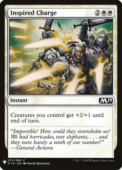 Inspired Charge (Mystery Booster) Near Mint