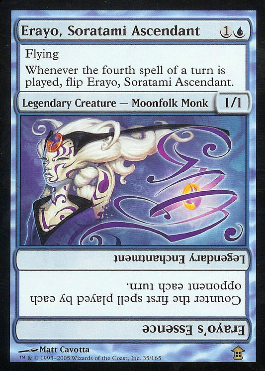Erayo, Soratami Ascendant (Saviors of Kamigawa) Light Play