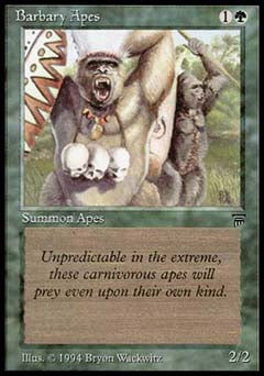 Barbary Apes (Legends) Near Mint