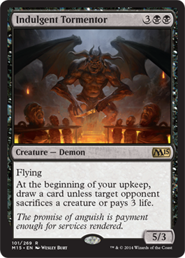 Indulgent Tormentor (Magic 2015 Core Set) Near Mint