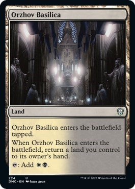 Orzhov Basilica (Commander: Dominaria United) Near Mint
