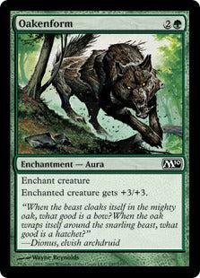 Oakenform (Magic 2010 Core Set) Near Mint Foil