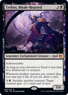 Erebos, Bleak-Hearted (Theros Beyond Death) Near Mint