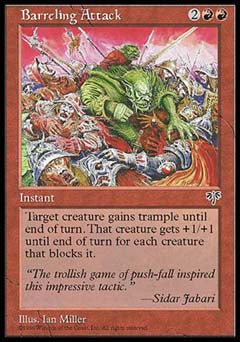 Barreling Attack (Mirage) Near Mint