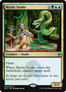 Mystic Snake (Masters 25) Near Mint