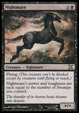Nightmare (10th Edition) Near Mint Foil