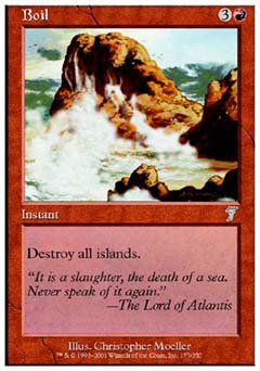 Boil (7th Edition) Near Mint Foil