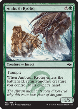 Ambush Krotiq (Fate Reforged) Near Mint