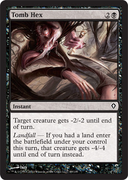 Tomb Hex (Worldwake) Near Mint Foil